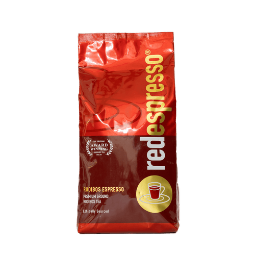 Red Espresso 1kg Packung vor transparentem Hintergrund zum Verkauf in Deutschland bei Rooibesso